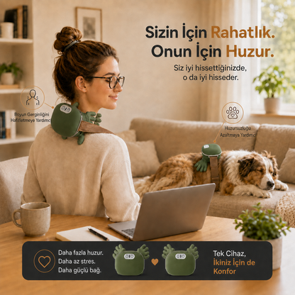Patinorra-Isıtmalı Evcil Hayvan Masaj Cihazı